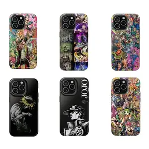 JoJo Bizarre Adventure JJBA Anime Manga Action Art Tough Phone Case. Japanese Otaku Aesthetic Heavy Duty Shockproof Protective Smartphone Cover for iPhone 17 Pro Max 16 Air 15 14 13 12 11.