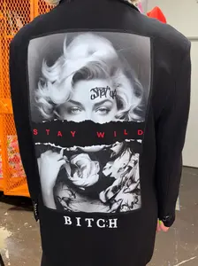 Marilyn 'Stay Wild' Edgy Jacket