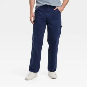 Men's Vintage Relaxed Straight Fit Utility Pants - Goodfellow & Co