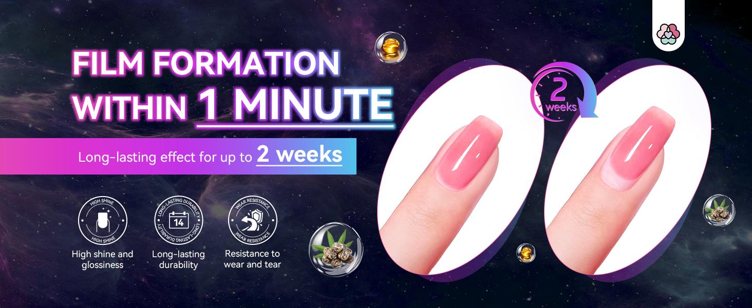 SAVILAND Glow-in-the-Dark Nail Polish Set: 12 Luminous Neon Vegan Shades Base & Top Coat Quick-Dry Formula Perfect for Salon Home DIY & Nail Art(All kits include a base coat and top coat for nail polish)