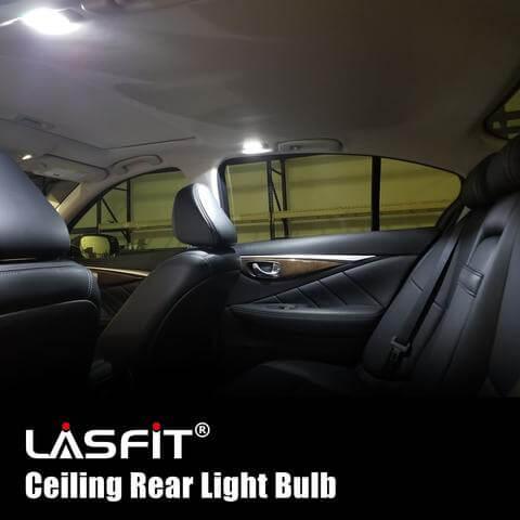 T10 194 168 CANBUS Error Free LED License Plate Dome Map Trunk Cargo Light Bulbs | White