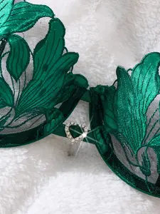 Green Lace Lingerie Set