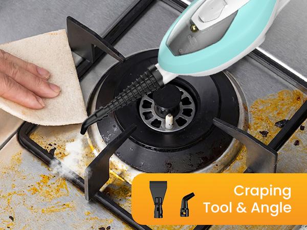 【NEW COLOR】Steam Mop for Floor Cleaning,Lightweight FloorCleaner for Hardwood/Tile/Laminate Floors Carpet,With 2 Pads