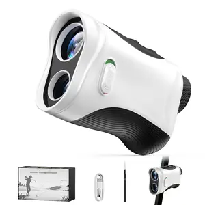 Golf Rangefinder, All Leveled Up Slope Switch with 1200 Yards Range Finder Golfing,7X Magnification, Flag Pole Locking Vibration, Rechargeable Range Finders with Magnet,Man Gifts