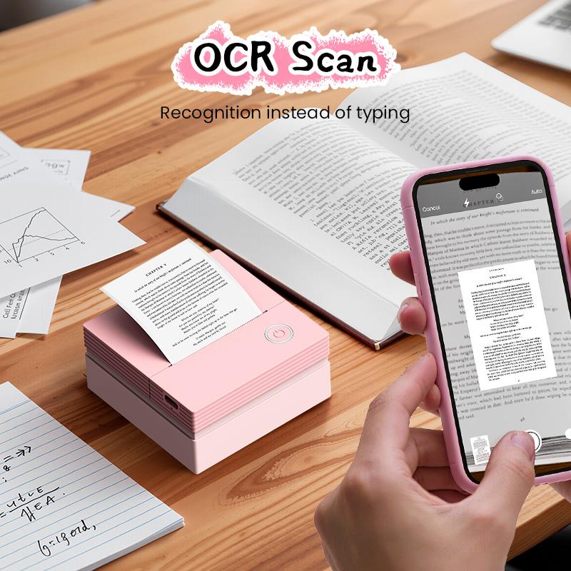 Mini Sticker Printer-2 Inch Bluetooth Thermal Pocket Printer, PM290 Inkless Portable Printer for Study Notes, AI Printer, Photos, Journals, Memos, Lists,Sticky Label, Ideal Gift for Valentine's Day, TikTokShopBlackFriday Mini Sticker Printer-2 Inch Bluetooth Thermal Pocket Printer, PM290 Inkless Portable Printer for Study Notes, AI Printer, Photos, Journals, Memos, Lists,Sticky Label, Ideal Gift for Valentine's Day, TikTokShopBlackFriday
