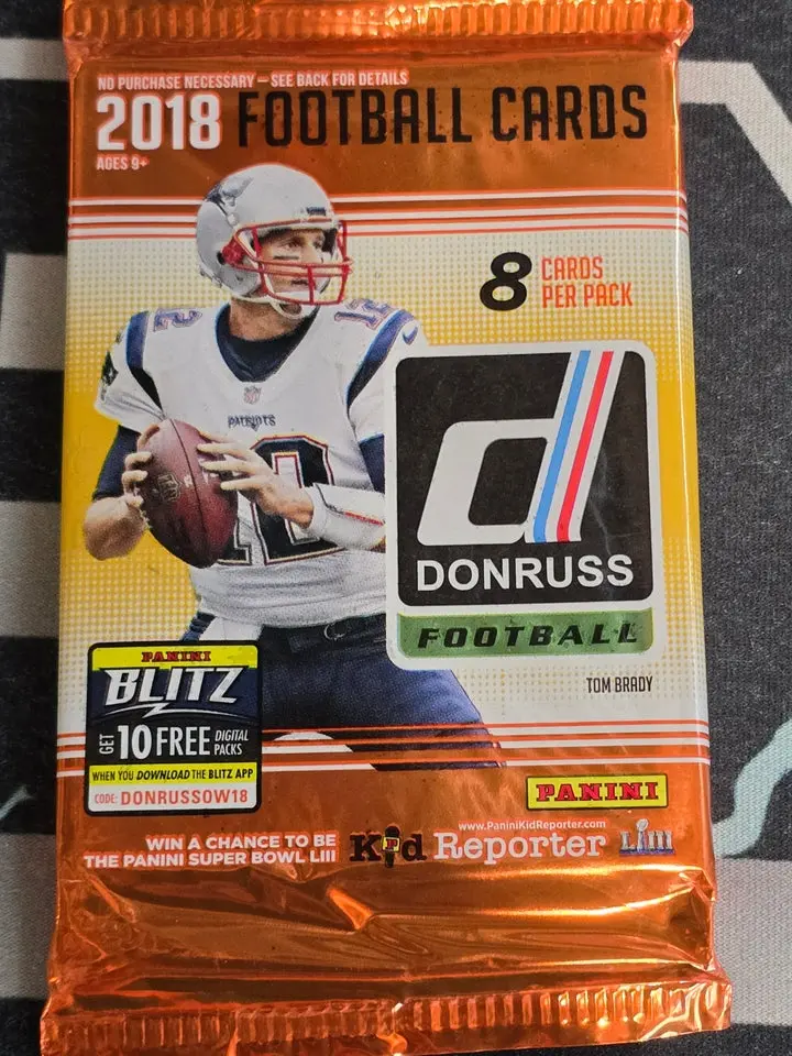 2018 Donruss Football Retail Pack