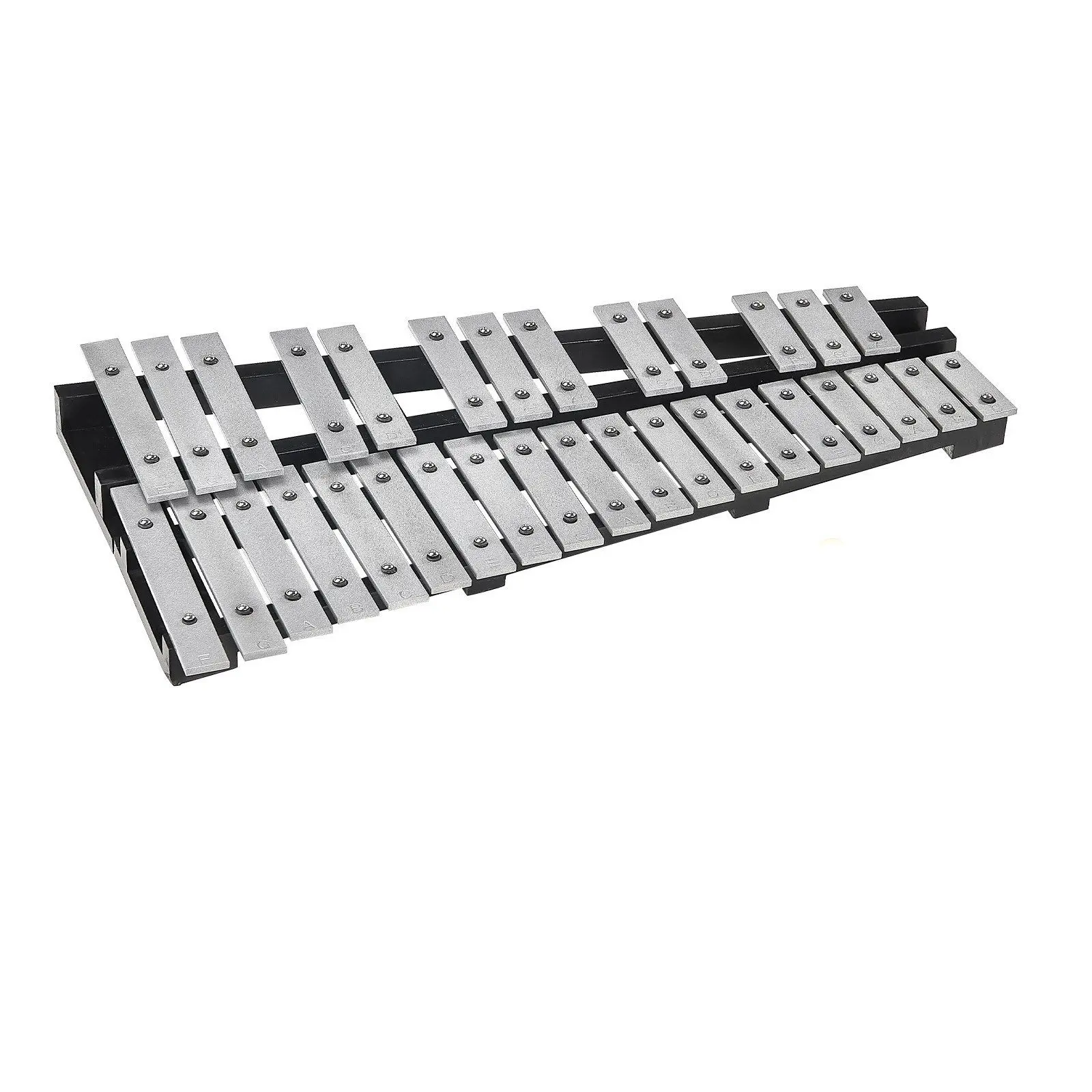 32-Note Wood Xylophone Glockenspiel Bell Kit - Professional Adult Percussion Instrument with Mallets, Drum Sticks, 1200D Oxford Fabric Convenient-to-Carry Foldable Dual-Purpose Carrying Bag, Aids Developing Rhythmical Acumen, Spring New Arrival