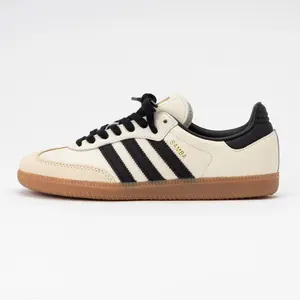 adidas Samba OG Cream White Sand Strata (Women's) Women's Authentic Shoes Footwear Sneaker Trainer Comfortable Walking Fashion Trending Gift，The perfect gift for your loved one, friend, or mother.