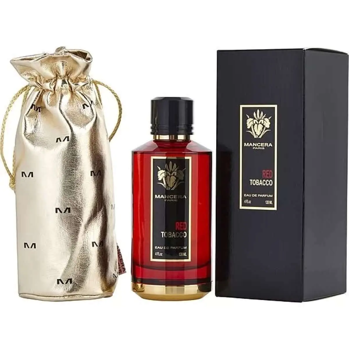 Mancera Red Tobacco Spicy Eau de Parfum (EDP) for Men, 4.0 oz, New in Box, Liquid