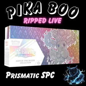 Pokémon Prismatic Super Premium Collection Box - Ripped Live