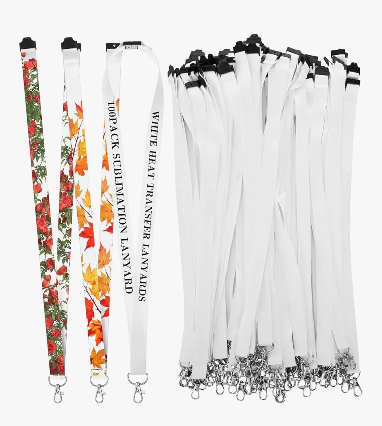 Custom Sublimation Lanyard (Optional Badge Holder)