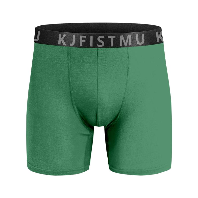 KJFISTMU 12-Pack Solid Color Men's Breathable Boxer Briefs, Moisture-Wicking and Lightweight, Soft and Stretchy Daily Casual Boxers | Comfortable and Close-Fitting, a Great Gift for Boyfriend or Husband