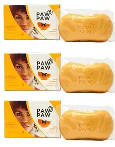 Paw Paw Skin & Body Clarifying Papaya  180g (Pack of 3) soap
