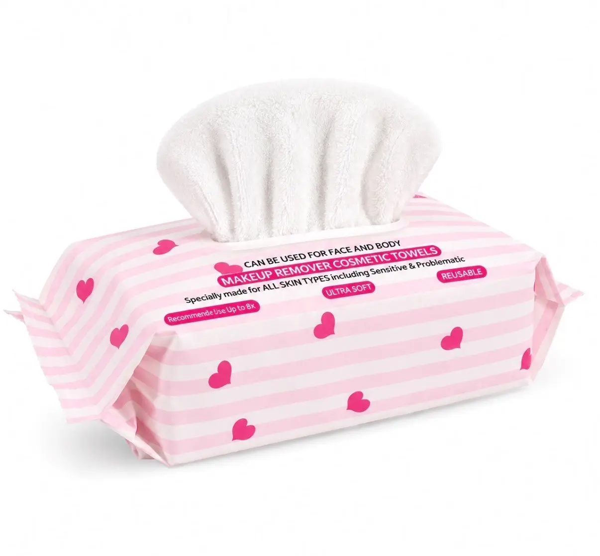 Raine Allure Makeup Remover Cosmetic Towels 200 Uses per Pack