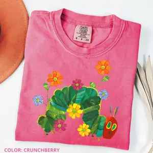 Comfort Colors Eat The Rich T-Shirt, Funny Caterpillar Parody Reading Graphic Tee, Back to School Teacher Shirt, Book Lover Gifts, Gift For Teacher