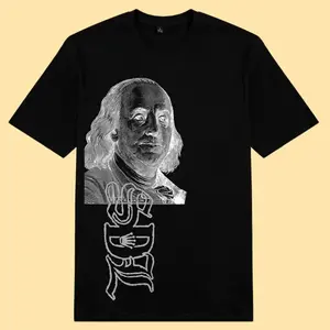 SDL Benjamin Black/White T-shirt, 100% cotton Menswear Stylish naughty shirts men Top Day Underwear Casual