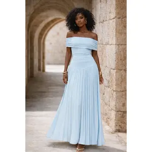 Aria Serenity Maxi Dress Sky Blue