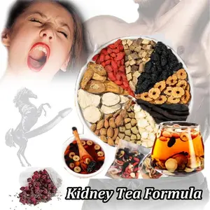 Kidney Tea Formula Ginseng eight Treasure Tea, Chinese Kidney Tea for Men and Women, Natural Herbal Ingredients for Kidney Traditional Bever Organic Beverage detox cleanse Christmas Thanksgiving Value Pack Filled with Tea Healthy