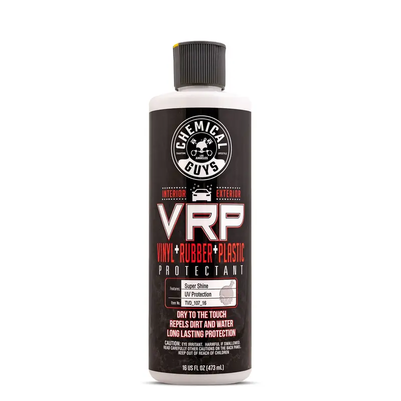 CHEMICAL GUYS VRP Series Vinyl, Rubber, Plastic Protectant Cream - Interior Car Cleaner, Easy-to-Spread Protective Formula, Dry-to-the-Touch Finish, UV Blocking, Trim Care, Shine Restoration, Long Lasting Protection, Leaves No Residue, Buffable