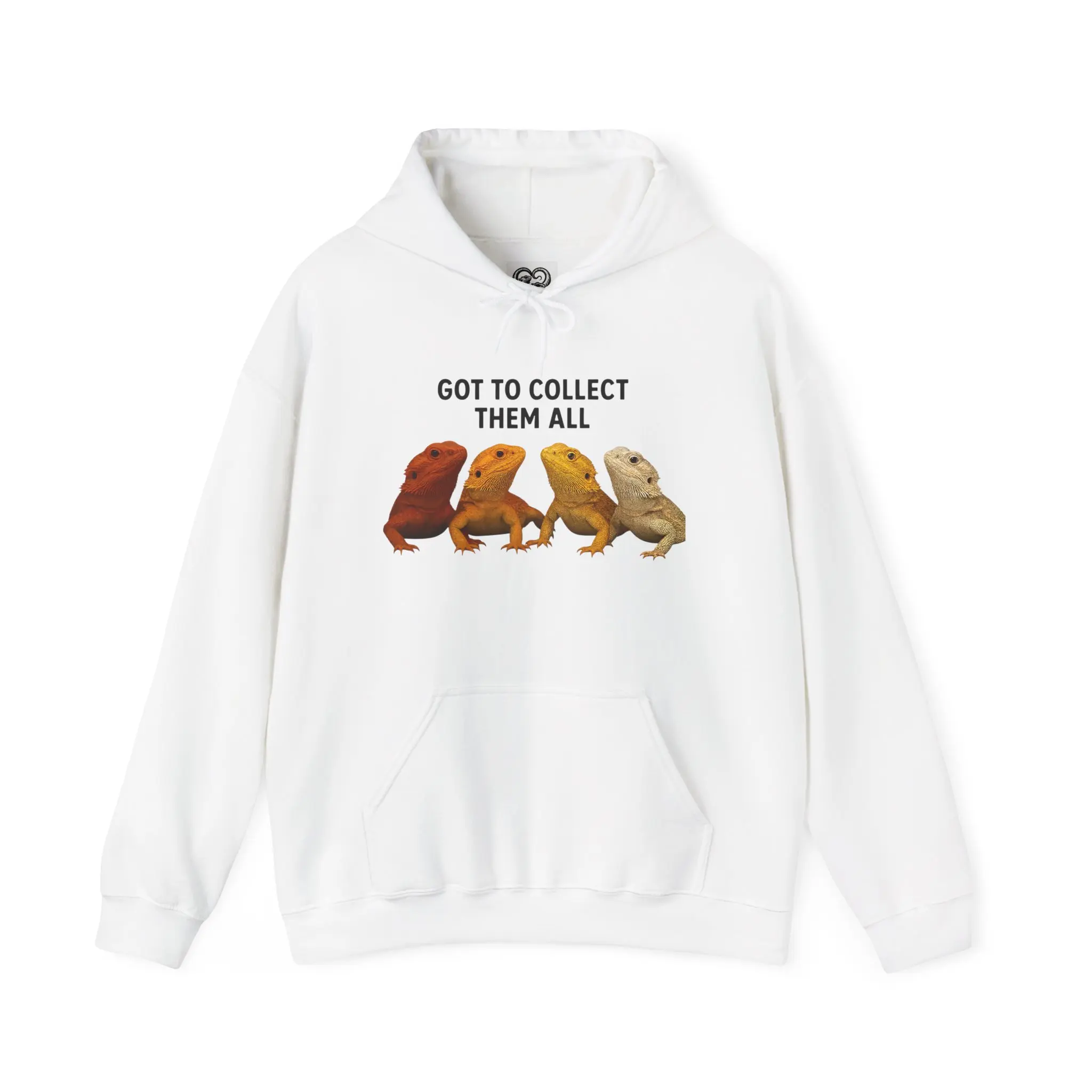 Got To Collect Them All Bearded Dragon Hoodie | Reptile Lover Sweatshirt