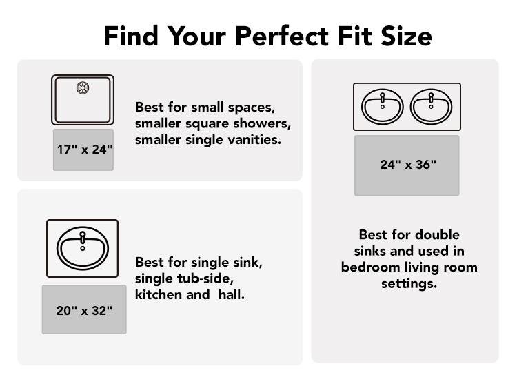 Bathroom Mat Special sale, Deconovo Thick Soft Durable Absorbent Bathroom Rugs Mat Shower Cozy Decorative Iron