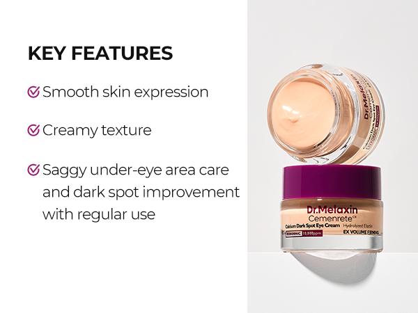 [Dr.Melaxin Official] Cemenrete Calcium Dark Spot Eye Cream | Dark Circle, Anti-aging, Sagging, Elasticity | Korean Cosmetics
