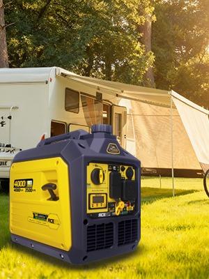 Aceup Energy 4000W Portable Quiet Inverter Generator - Dual Fuel (Gas/Propane), RV-Ready, EPA Compliant