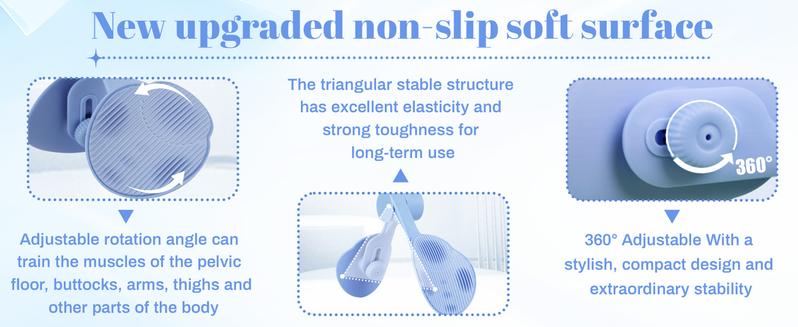 Hip Trainer Kegel Exerciser, Pelvic Floor Trainer, Kegel Trainer for Postpartum Rehabilitation, Trimmer Inner Thigh, Thigh Toner Workout