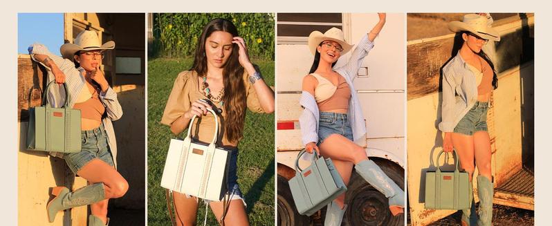 Wrangler 3Pcs Purses for Women Tote Bag Crossbody Handbag Sets with Strap 3 Set