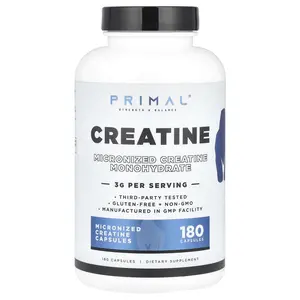 PrePrimal Creatine, 180 Capsules (0.75 g per Capsule)
