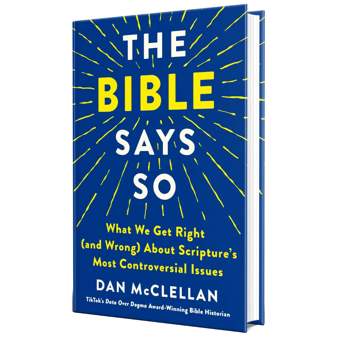 The Bible Says So: What We Get Right (and Wrong) About Scripture’s Most Controversial Issues by Dan McClellan - Hardcover Modern Christianity Book
