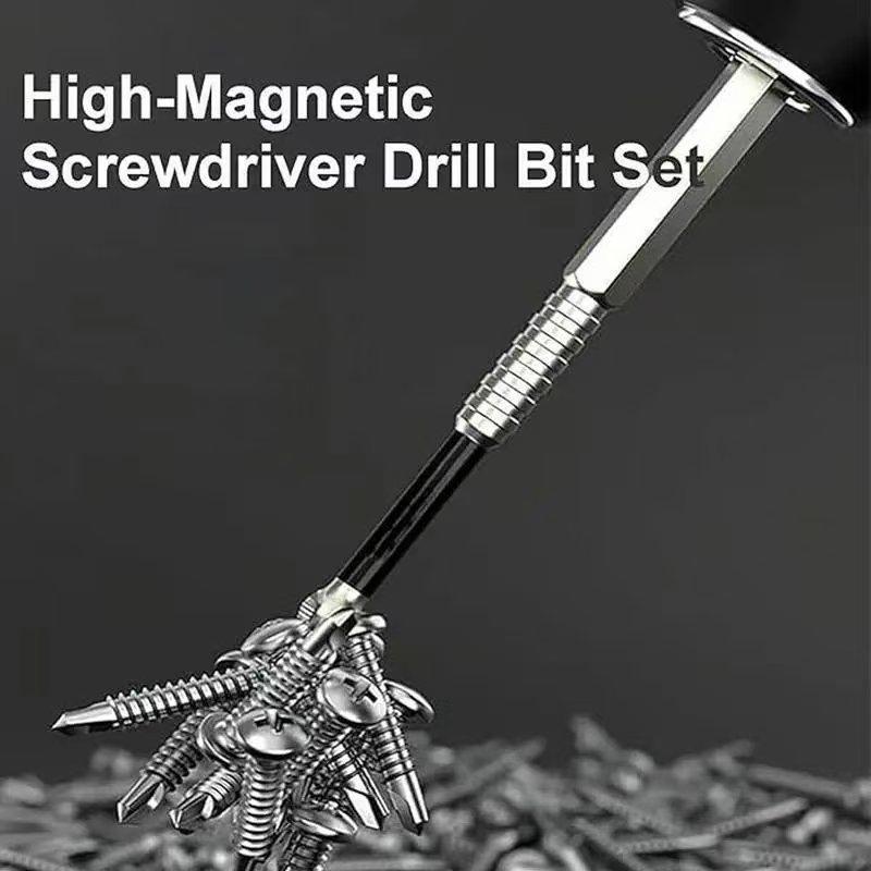 18/15pcs K5 Anti-Slip Impact-Resistant Threaded Bits Set Metal Surface Recommendation,  Home Decor Use, Screwdriver Set|Hexagonal Head Style|Metal Surface Compatible, Screwdriver Set, Magnetic Screwdriver Set, Magnetic Screwdriver Bit, Magnetic Bit Set