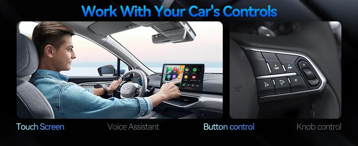 GetPairr Mini 2.0 Wireless CarPlay Adapter - Plug & Play in Seconds! Enjoy Full Features & Siri, 50% Smaller with FOTA Upgrade Wifi