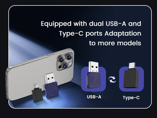 【BlackFriday】Carlinkit Mini Ultra 2026 Wireless CarPlay Adapter & Android Auto 2in1 Converter for Wired CarPlay Cars Play Dongle with USB, Bluetooth 5.4, 5.8 GHz Wi-Fi, Plug-and-play, Low-latency Connection