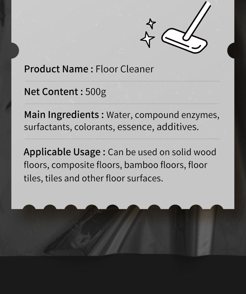 BOTARE Mop Soap - Enzyme-Powered Deep Clean, Quick-Dry, Pet/Kid-Safe, Works with Mops, Steam Mops & Sprayers - 17.6 Fl Oz Cleaner for All Floors