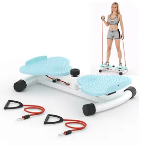 Anti Slip Noiseless Waist Twister | 300 lbs Capacity Twist Board Platform | Home Gym Waist & Core Trainer for Daily Fitness