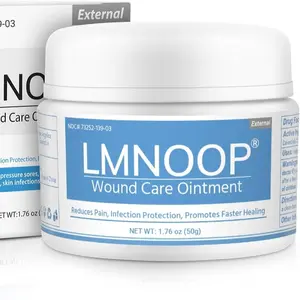 Pressure Sore Cream, 24-Hour Infection Protection Cream for Bed Sore, Diabetic Wounds, Venous Foot, Leg Ulcers cuts, scrapes, and Burns (1.76 oz),Wound Care Products