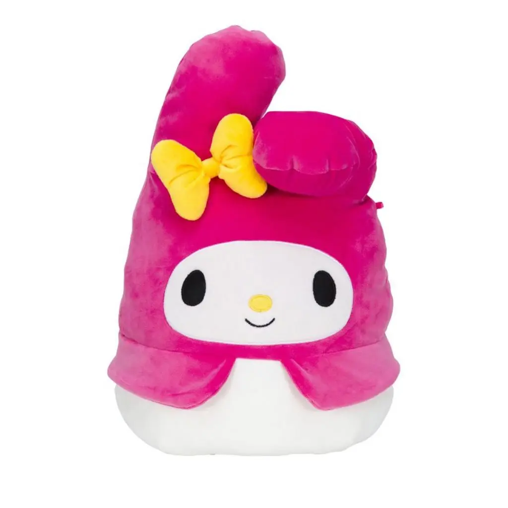 Squishmallows Sanrio 8" My Melody Yellow Bow Soft Stuffed Animal, Collectible Plush Toy