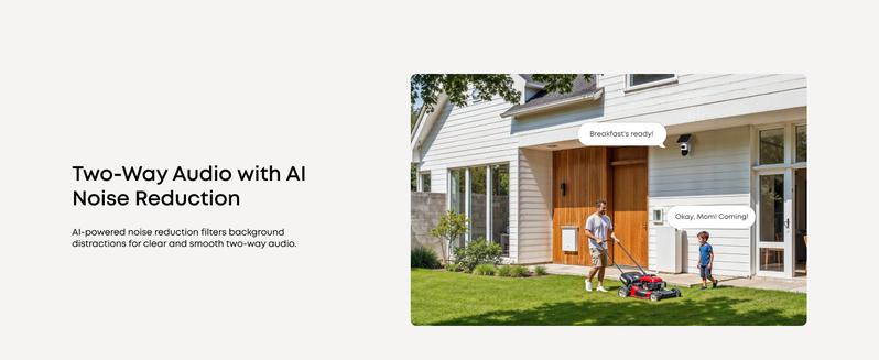 eufy Security eufyCam S4（2-Cam Kit with Homebase S380）, Solar Security Camera Wireless Outdoor, Triple Lens Bullet-PTZ Cam, 4K UHD, 360° Pan and Tilt, Auto Track, 8× Hybrid Zoom, Color Night Vision, HomeBase S380 Compatible