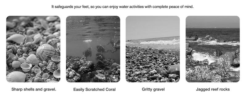 ALEADER Men's Sporty Water Shoes for Beach Pool Water Sports & Outdoor Adventure with Stretch  Knit Upper & Multi-Port Drainage