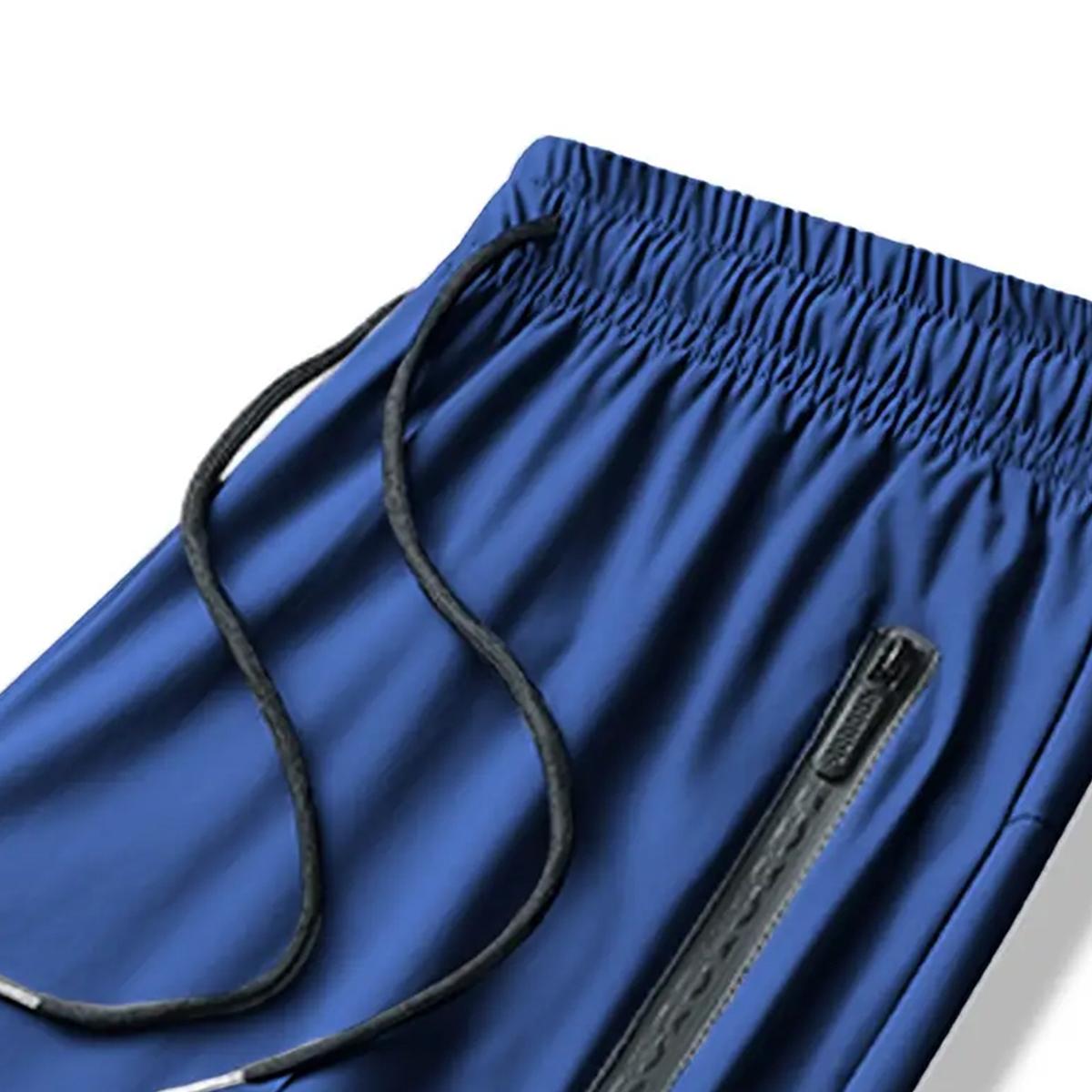 Men’s sports pants, zippered pocket jogging pants, fitness sports pants, all-season versatile athletic set, sports pants, activewear, casual sports pants, sporty design, lightweight running pants, comfortable materials solid color basic style