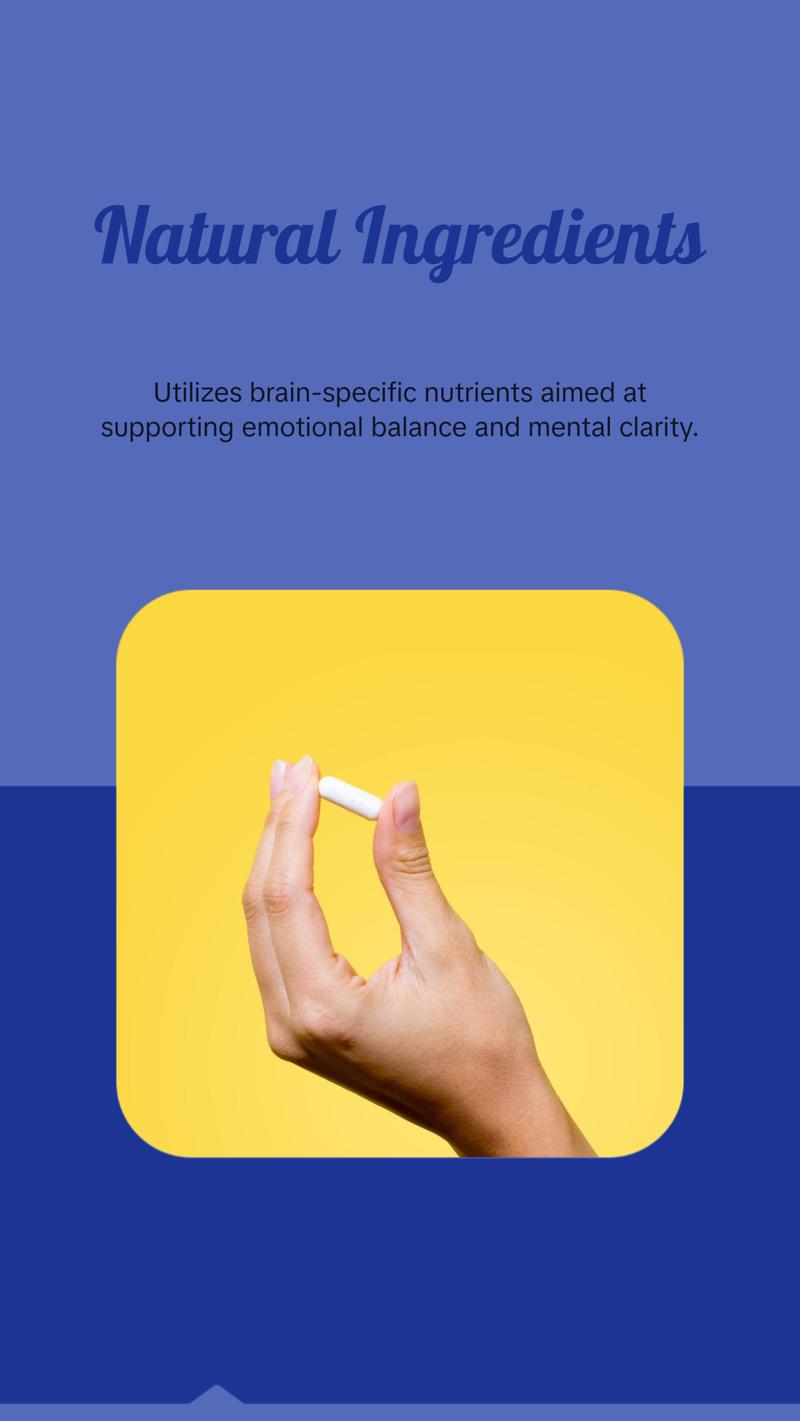 Mood & Stress-Relief Supplement - The ultimate stack designed to support a calm mind