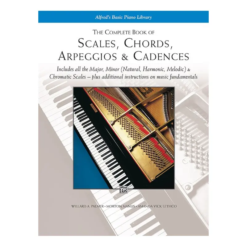 Complete Book Of Scales Chords Arpeggios And Cadences