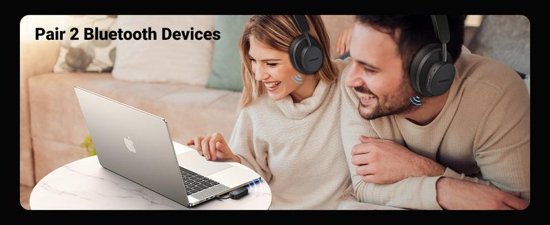 UGREEN Bluetooth 5.2 3.5mm Audio Transmitter/Receiver Adapter for Airpods or Headphones,  for Flight, TV, Car Stereo, MP3 Headset Microphone-TikTokShopBlackFriday ,TikTokShopHolidayHaul