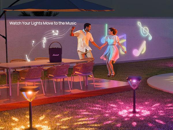 Linkind Smart Solar Pathway Lights – Bright Color-Changing Outdoor Lights with App Control for Yard & Garden Linkind Smart Solar Pathway Lights – Bright Color-Changing Outdoor Lights with App Control for Yard & Garden