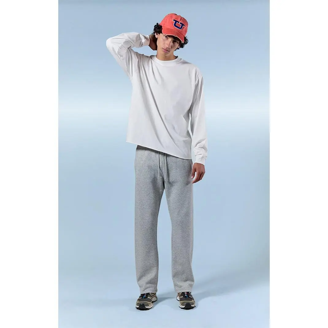 Pacsun Men's Gray Johnny Fleece Straight Sweatpants