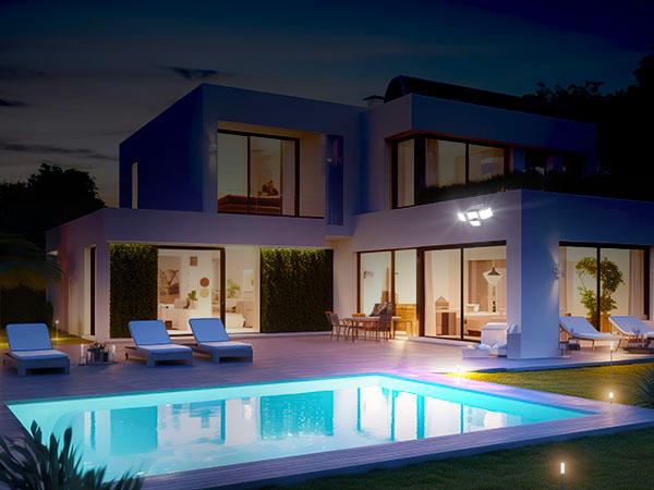 Solar Outdoor Lights 3000LM 238LED Security Lights 3 Heads Motion Sensor Spotlights with 3 Modes IP65 Waterproof 6500K for Yard Garden Driveway Porch Garage Patio Gifts,Thanksgiving & Christmas Gifts