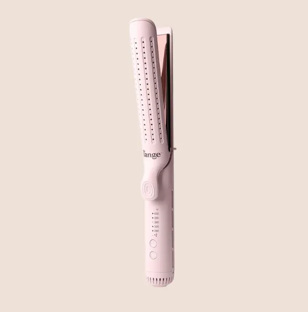 L'ANGE HAIR - Le Duo 360° Airflow Styler, 2-in-1 Titanium Hair Straightener and Curling Wand with Adjustable Temperature 280-430°F, Curling Tool, Adjustable Hair Straightener