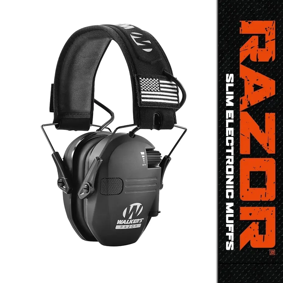 New Outdoor Hunting Headset, WK Tactical Rugged Reliable Adjustable Headband Noise-Reduction Ear Protection, Ear Protectors, Wired Foldable Headphones for Shooting and CS Gaming, Muff