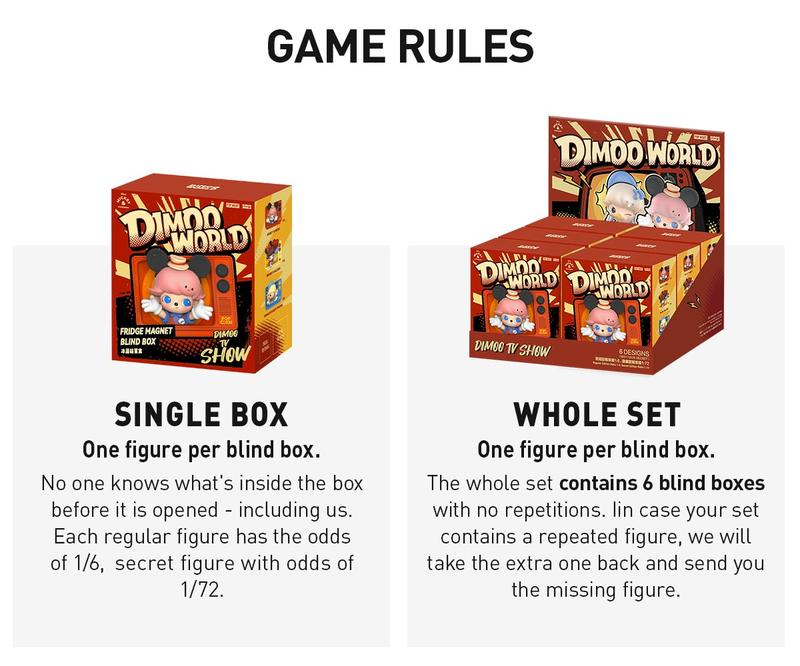 [Spanish]-DIMOO WORLD × Disney Series – Caja Sorpresa de Imán para Refrigerador